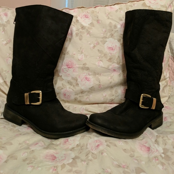 Steve Madden Shoes - Steve Madden moto boots